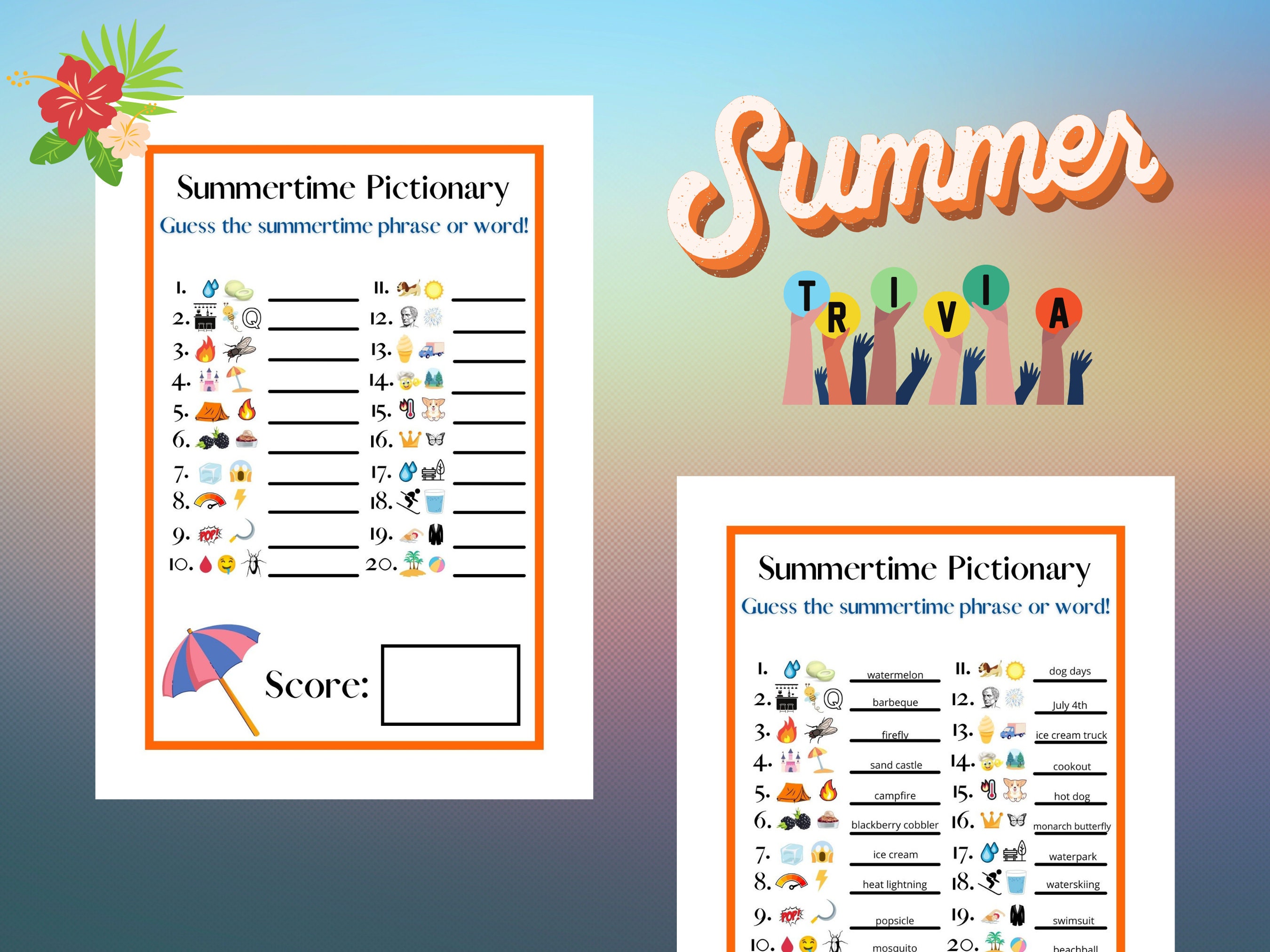 Summer Emoji Combos - f6pq3se
