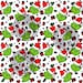 Leopard Christmas Grinch Digital Paper - Seamless Pattern - JPG Digital Download - Digital Pattern - 10 x 10 Inch JPG. File 
