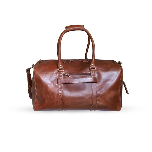 Leather Holdall - Etsy UK