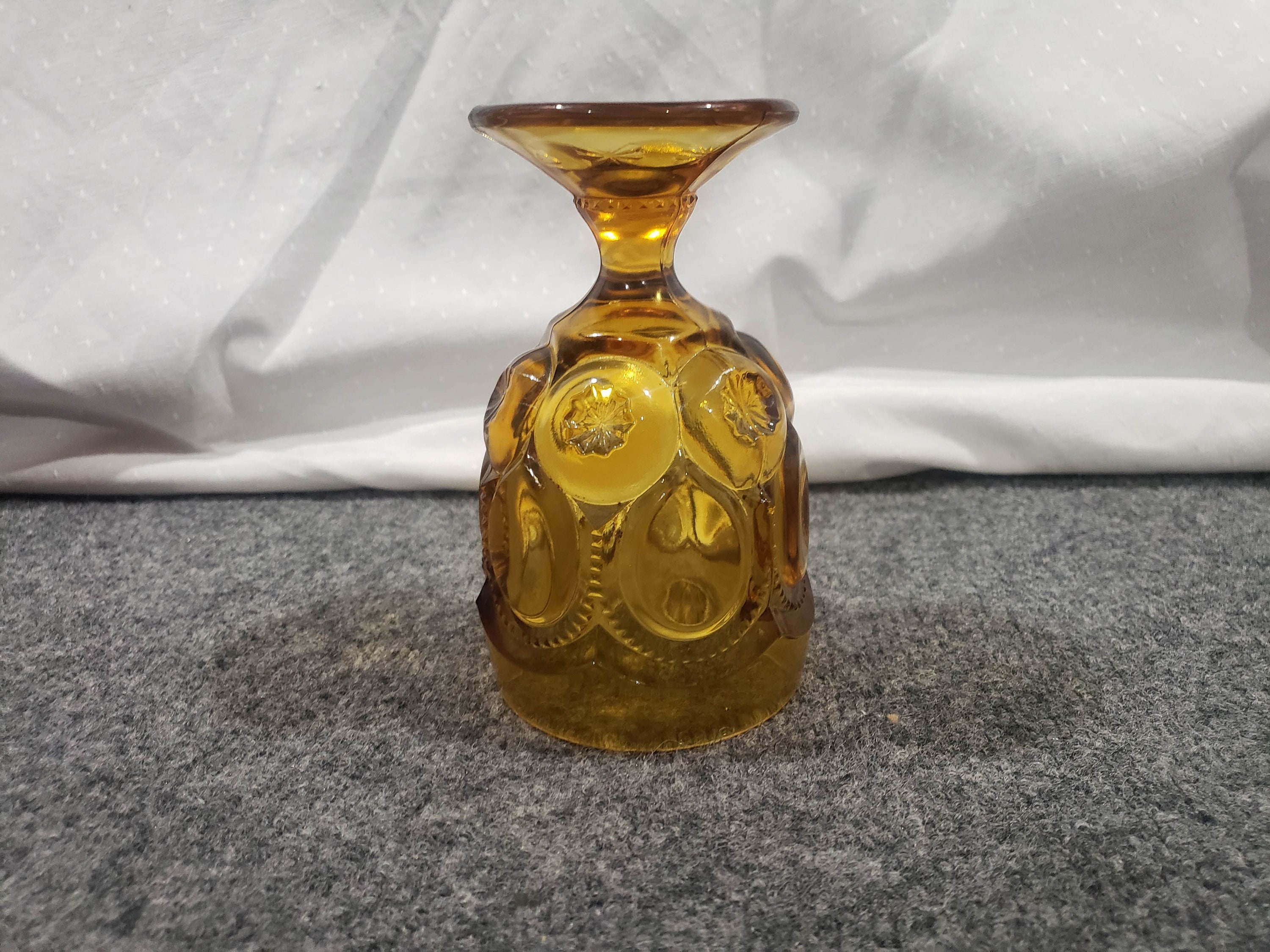 バーベキュー・調理用品 Vintage Amber Moon and Stars Goblets