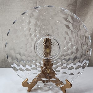Fostoria American Small Torte Plate American Clear 13.5&quot; W