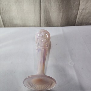 Fenton Pinwheel Aztec 95th Anniversary Carnival Glass Pink Vase - Etsy