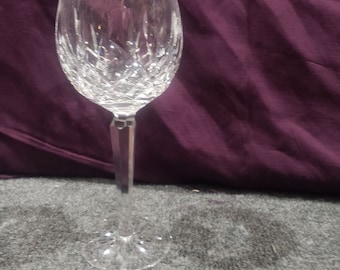 Waterford Crystal Lismore Hock Wine 6 oz  7 1/2&quot; H