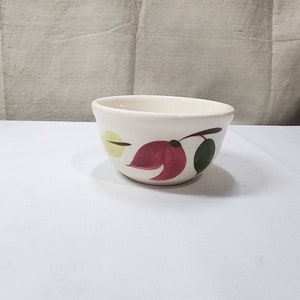 Vintage Stetson Meadow Rose Ramekin Dish Hand Painted Floral Rose Pink