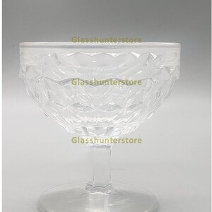 Fostoria American Regular Low Foot Sherbet 5 oz.