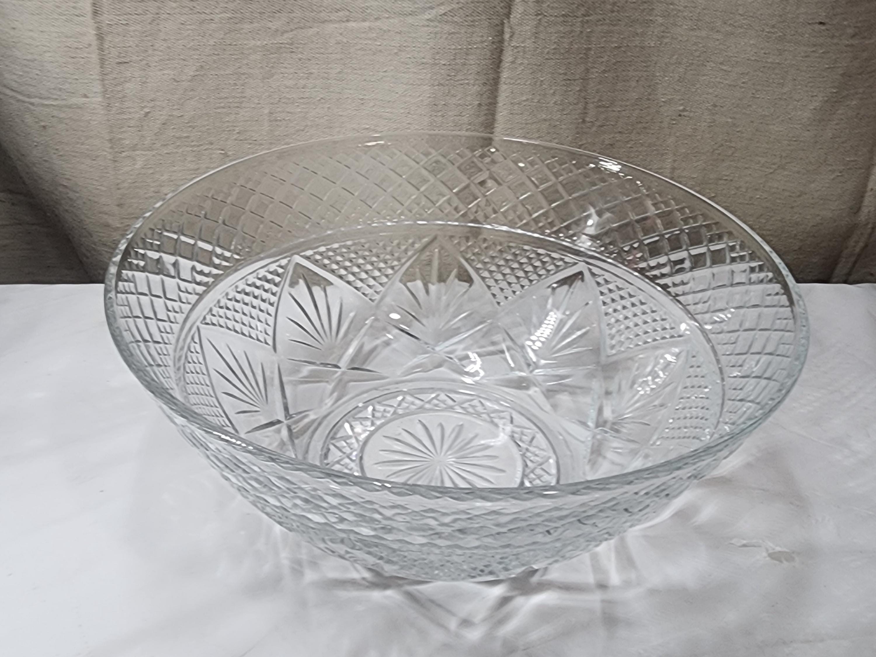 J.G DURAND デュラン クリスタル サラダボール フランス製 Jg durand