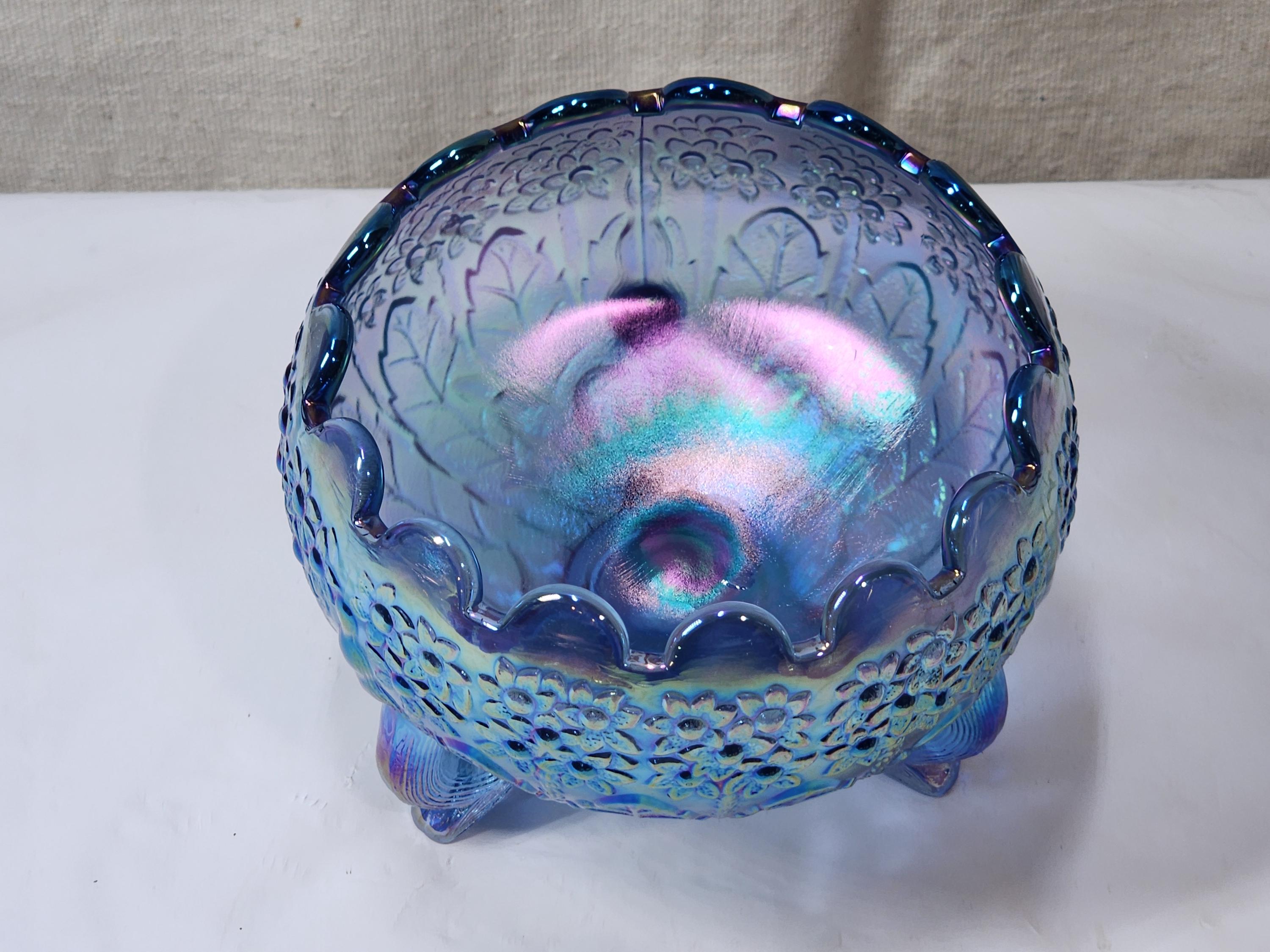 Fenton Iridescent Blue 