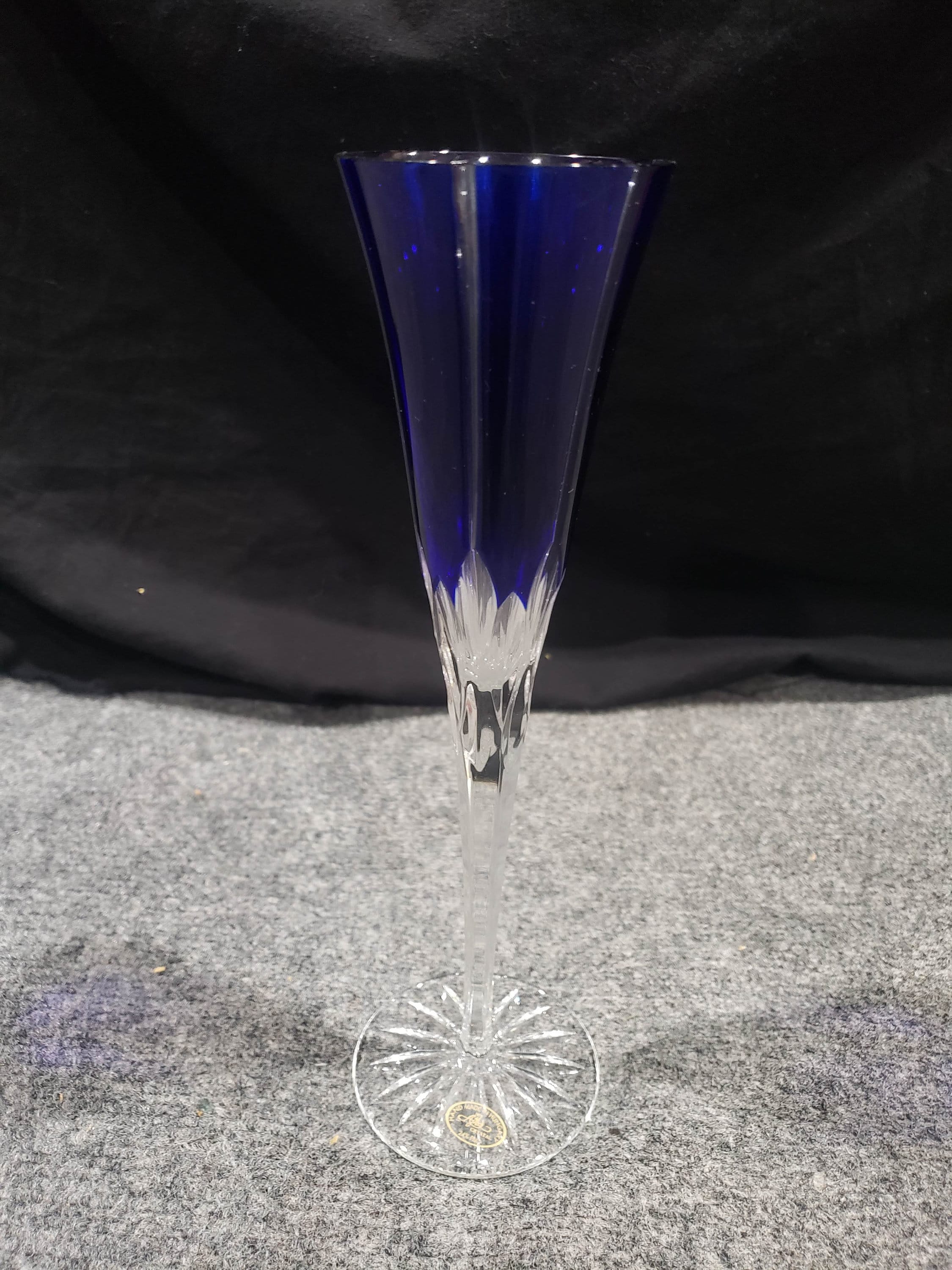 美品　Ajka Crystal アイカクリスタルシャンパングラス　2客 Ajka crystal - Etsy 日本