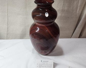 Fenton Art Glass Dave Fetty " Crayons" Limited Edition Vase 411/750 #8159 7U