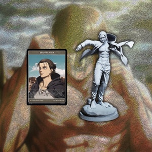 The Rumbling Is Coming - Eren High Quality Resin Miniature | Collectible Figure, Otaku Gift, Unpainted Model, 3D Printed