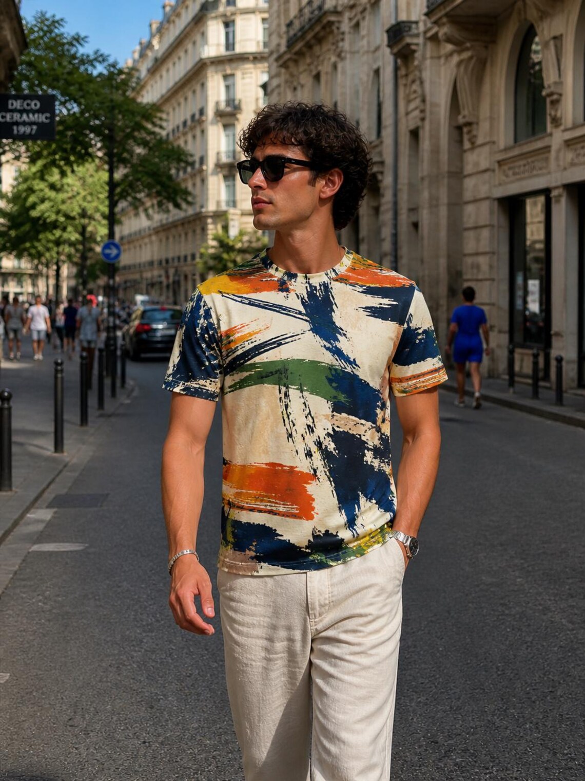 Basic T Shirt Pattern Pdf, Men Tee Sewing Pattern XS XXL, A4 A0 US ...