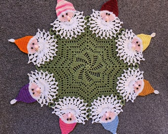 Gnome Doily