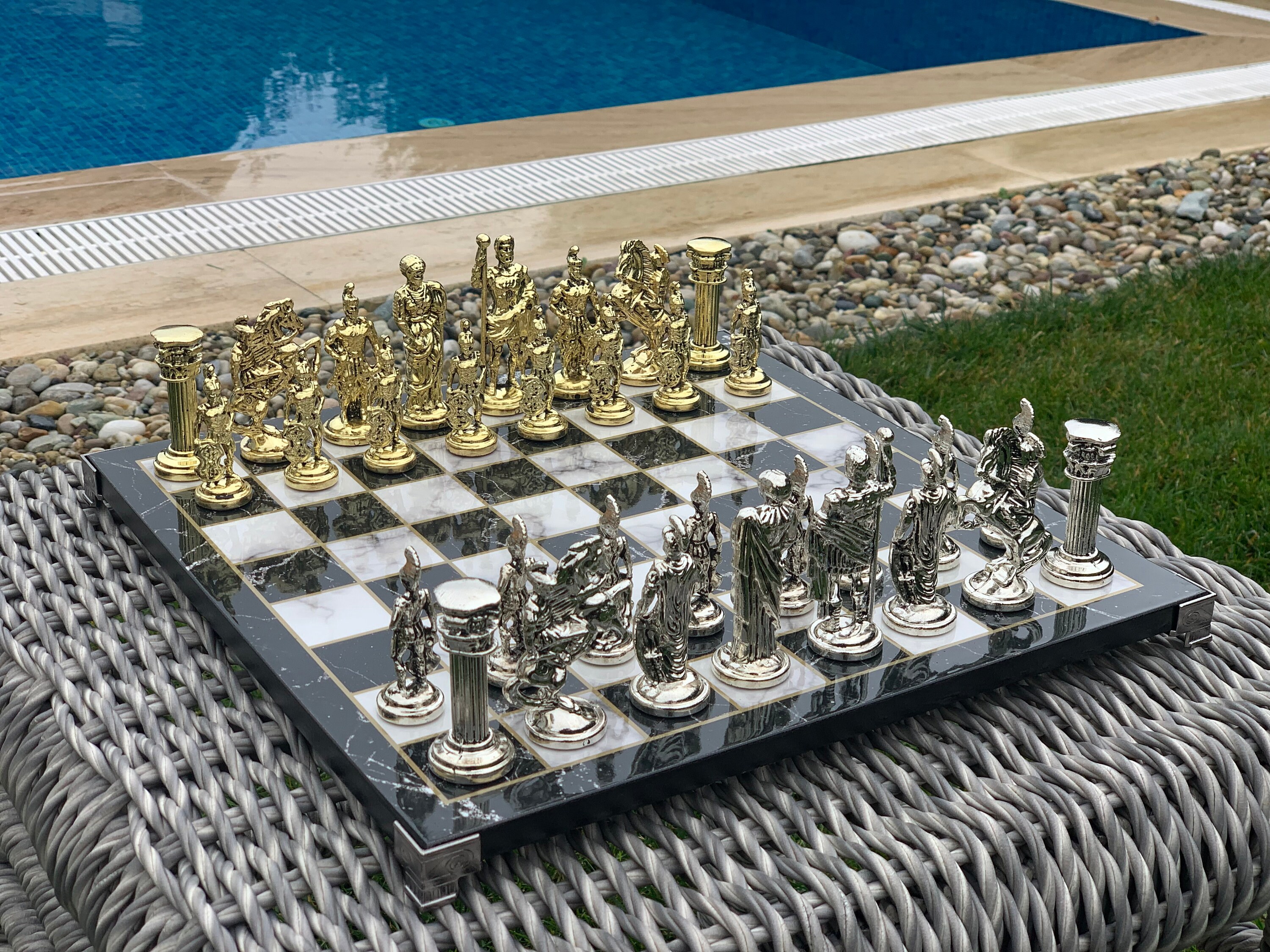 Gladiator Chess Set - Etsy
