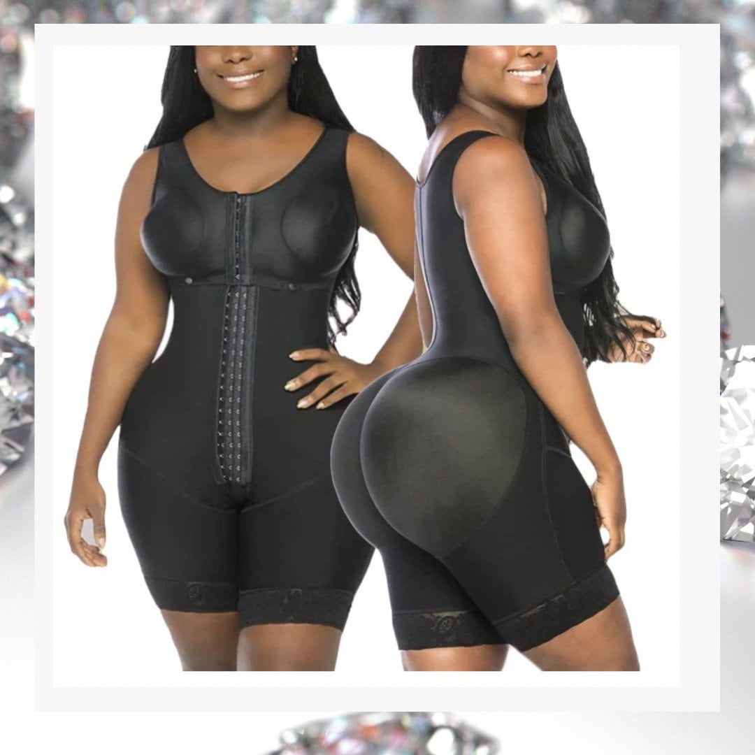 FeelinGirl Plus Size Seamless Body Shaper with Tummy Control, Butt Lifter  and Back Support - Black XS/S at  Women's Clothing store