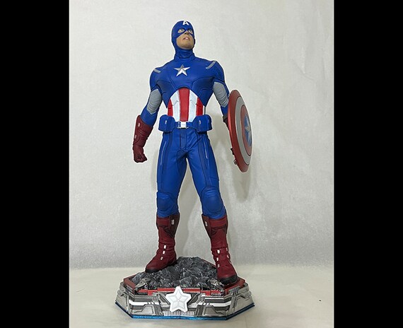 Télécharger fichier STL Buste Captain America • Modèle imprimable en 3D
