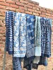 5 Pcs Assorted Lot Hand Block Print Cotton Scarf, Beach Cover Up, Beach Sarong, Summer Pareo, Assorted Wholesale Lot 