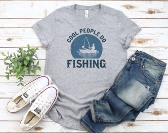 Cool People Do Fishing T-shirt for Sea and Fish Lovers
