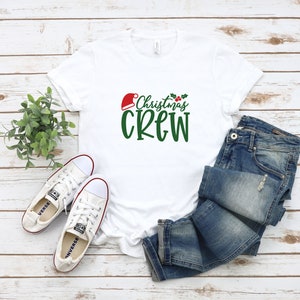 Chirstmas T-shirt, Christmas Crew Tshirt, Holiday Shirt, Family Shirt