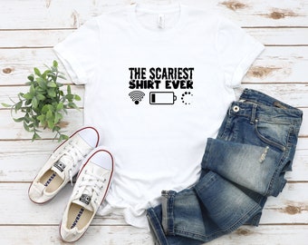 The Scariest Shirt Ever Shirt, Fall Shirt, Halloween Party Outfit, Halloween Costumes, Halloween T-shirt, Funny Shirt, Happy Halloween Shirt