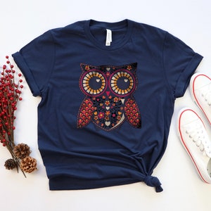 Cute Owl Shirts, Owl Tshirt, Animal Tshirt, Animal Lover Shirt, Graphic Tee