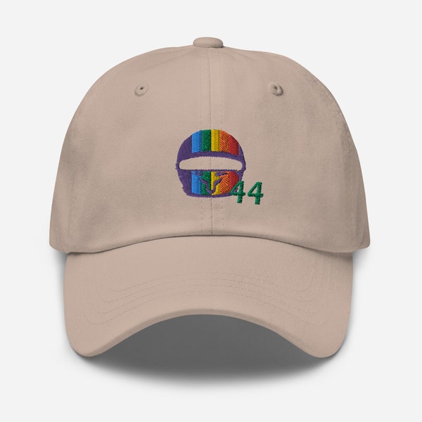 Lewis Hamilton Rainbow Tribute Hat