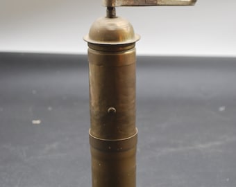 Antique coffee grinder, coffee rice grinder, brass mocha grinder, star grinder