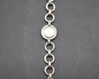 Vintage Damen Armbanduhr, MELPIER, 800er Silber, Handaufzug