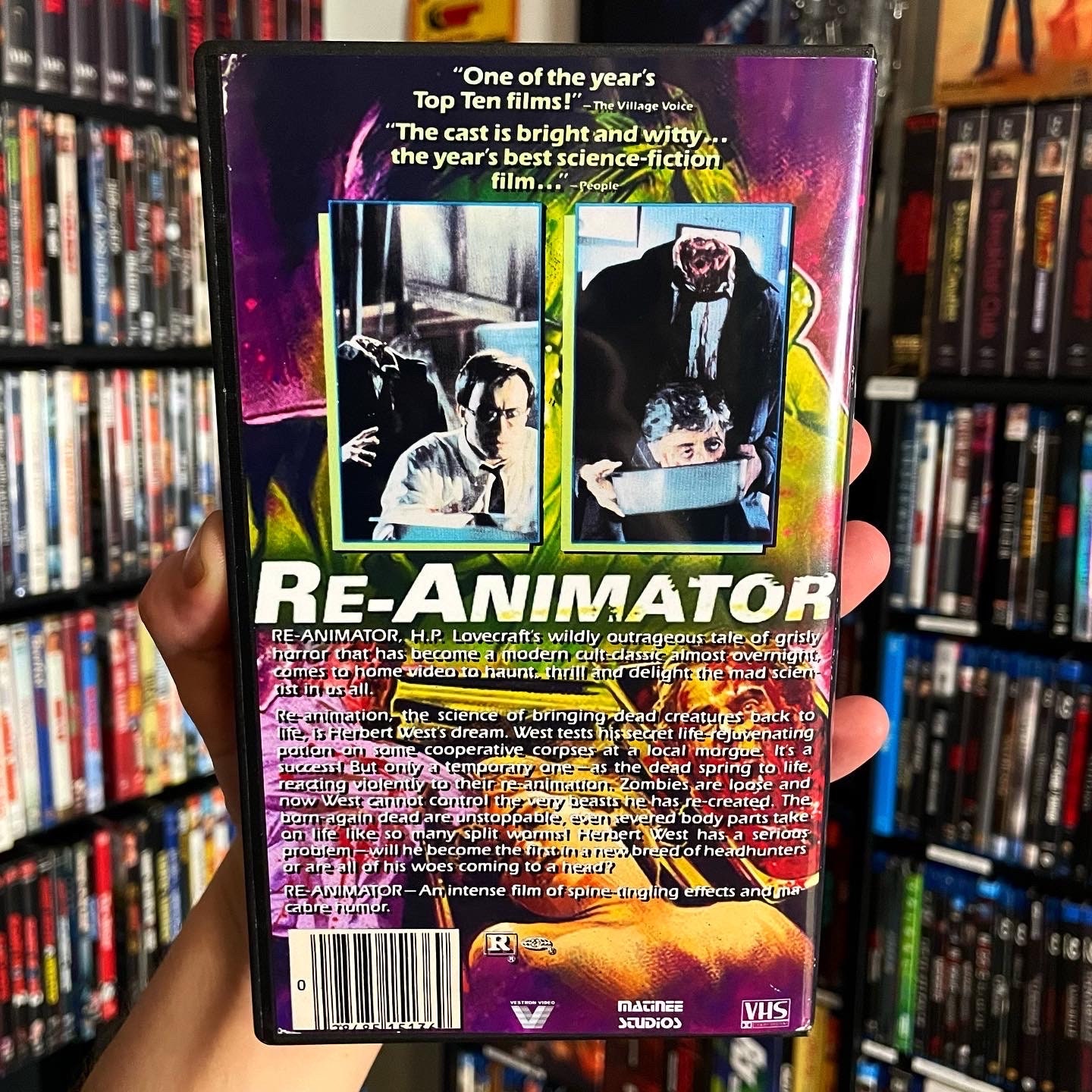Reanimator (1985) Custom VHS Display/replacement Case (NO TAPE) - Etsy