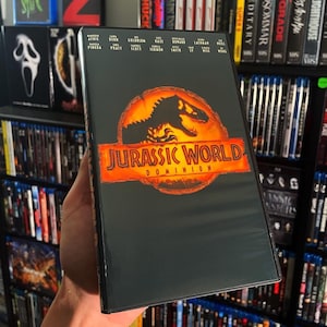 Jurassic World Dominion (2022) Custom VHS Display Case (NO TAPE)