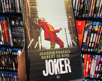 Joker (2019) Custom VHS Display Case (NO TAPE)