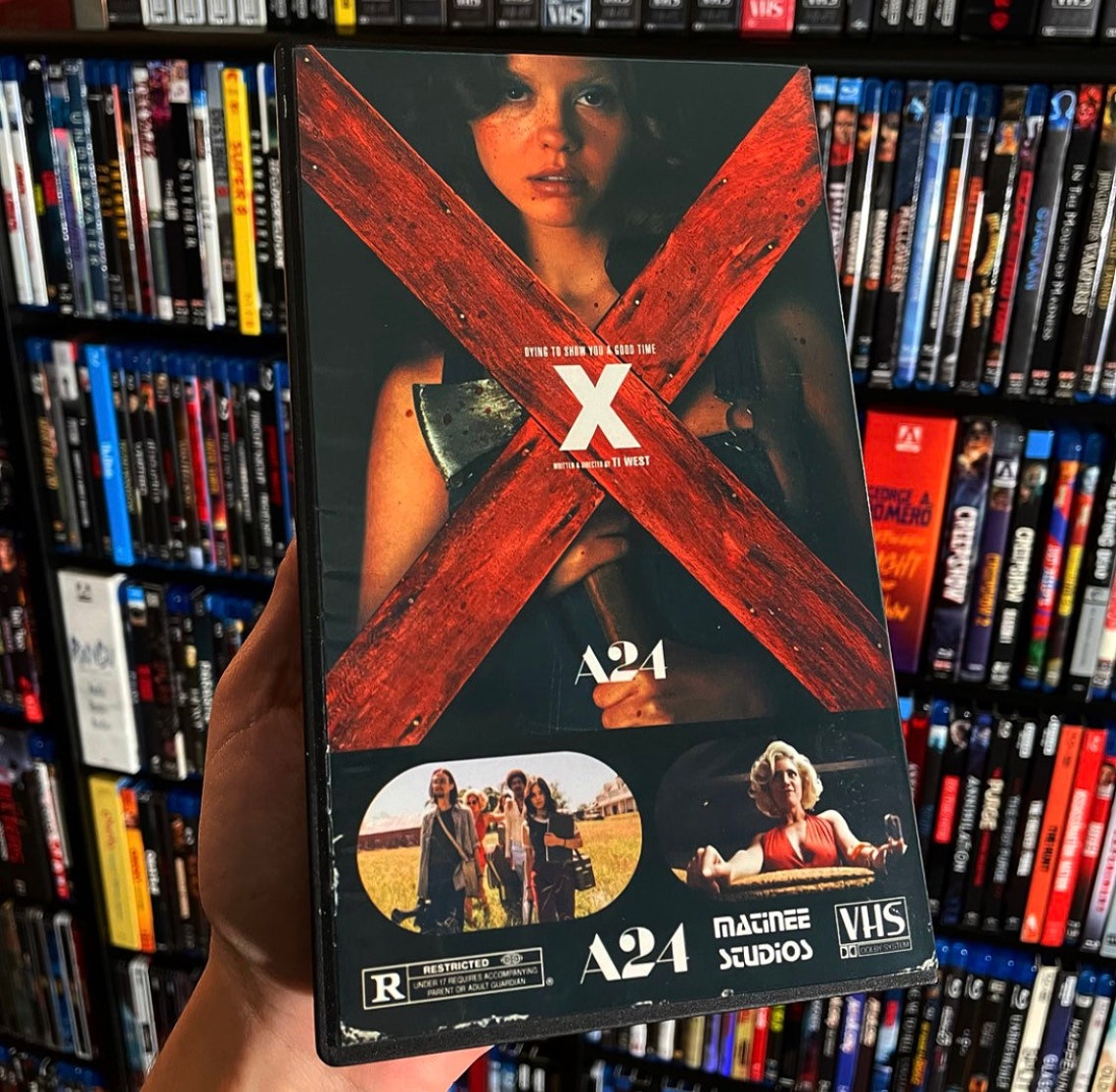 X 2022 Custom VHS Display Case NO TAPE Etsy