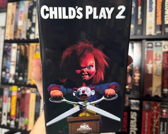 Childs Play 2 (1990) Custom VHS Display Case (NO TAPE)