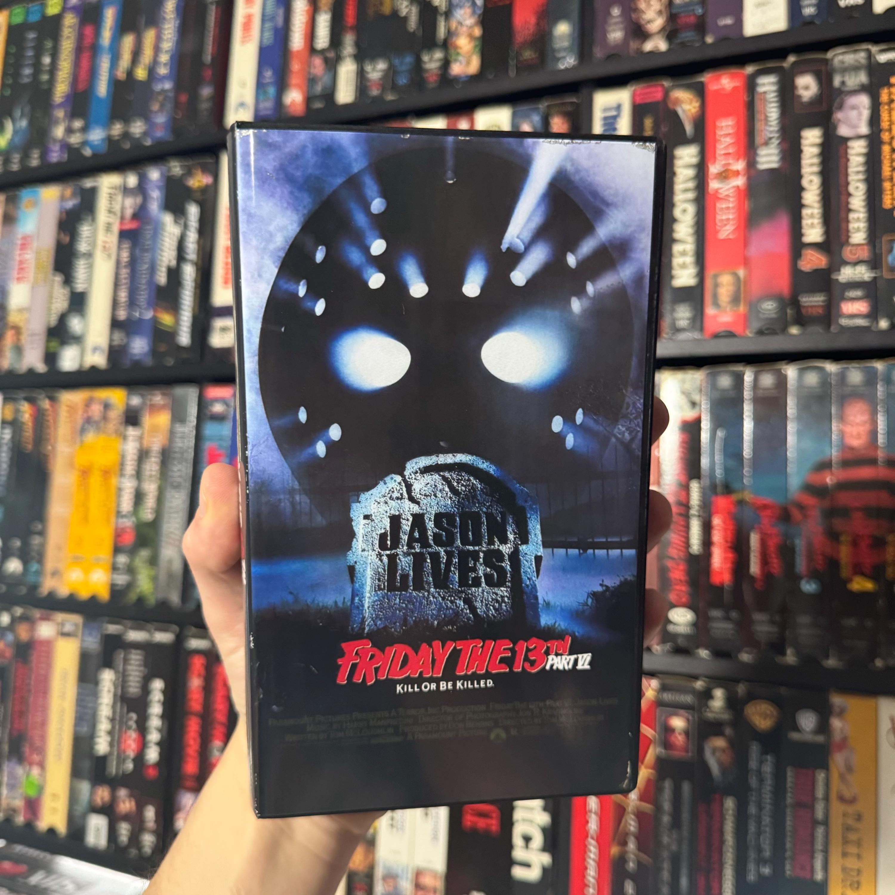 Friday the 13th Part 6 Jason Lives (1986) Vhs Display/replacement