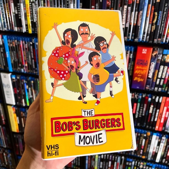 The Bobs Burgers Movie 2022 Custom VHS Display Case NO Etsy