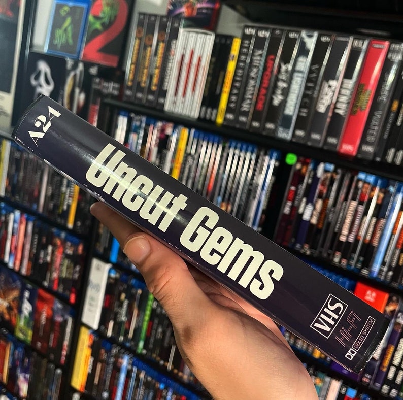 Uncut Gems 2019 Custom VHS Display Case NO TAPE Etsy