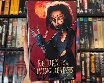 The Return Of The Living Dead 3 (1993) Custom VHS Display/Replacement Case (NO TAPE)