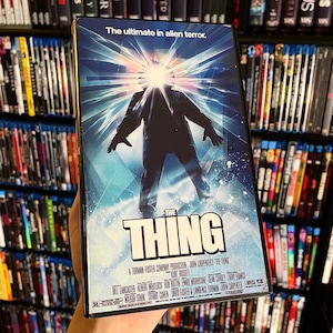 The Thing (1982) Custom VHS Display/Replacement Case (NO TAPE)