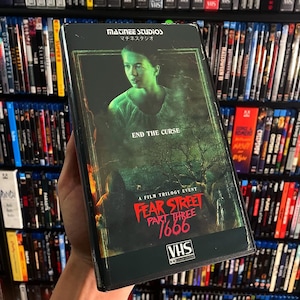 Fear Street Part Three: 1666 (2021) Custom VHS Display Case (NO TAPE)