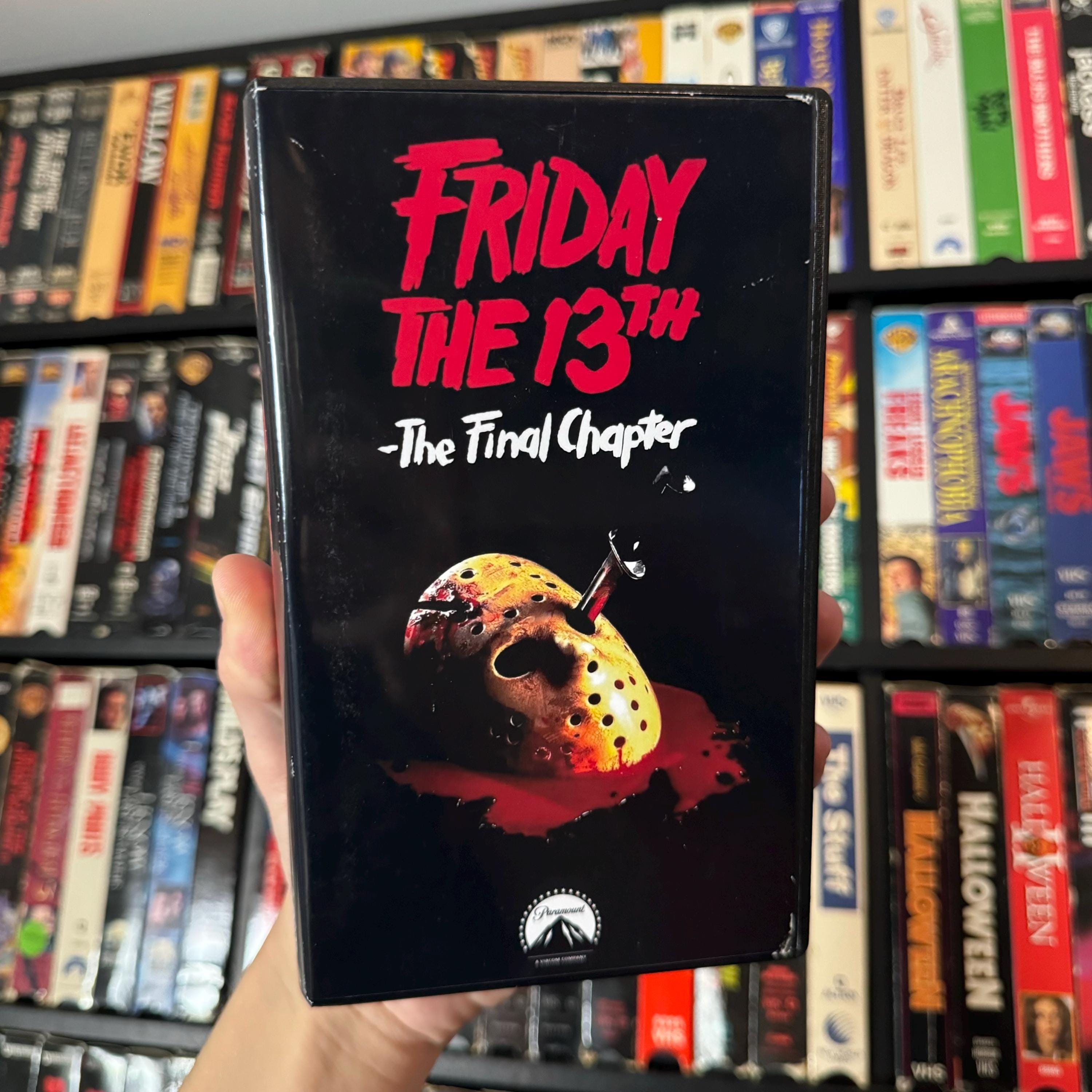 Friday the 13th Part 4 the Final Chapter (1984) Vhs Display