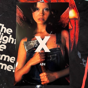 X (2022) 11x17 Art Print (Movie Poster)