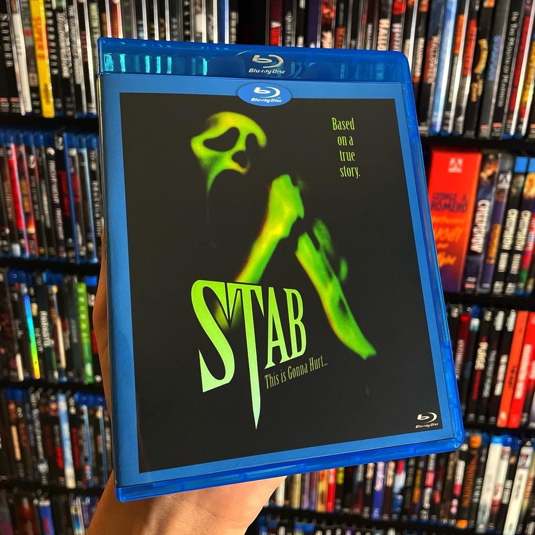 Scream Display Case Stab scream Blu-ray Display Case NO DISC - Etsy Australia