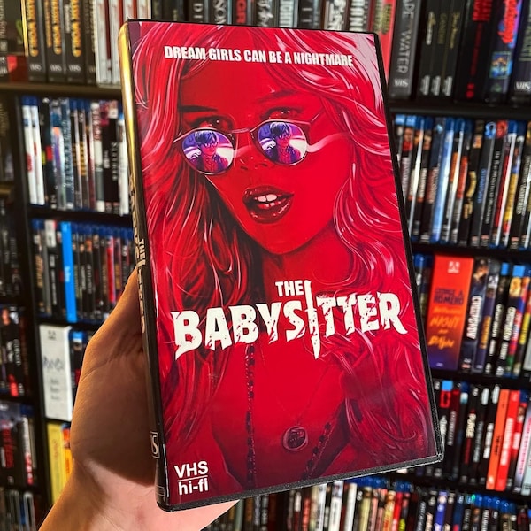 The Babysitter (2017) Custom VHS Display Case (NO TAPE)