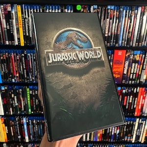 Jurassic World (2015) Custom VHS Display Case (NO TAPE)