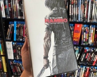 Rambo (2008) Custom VHS Display Case (NO TAPE)