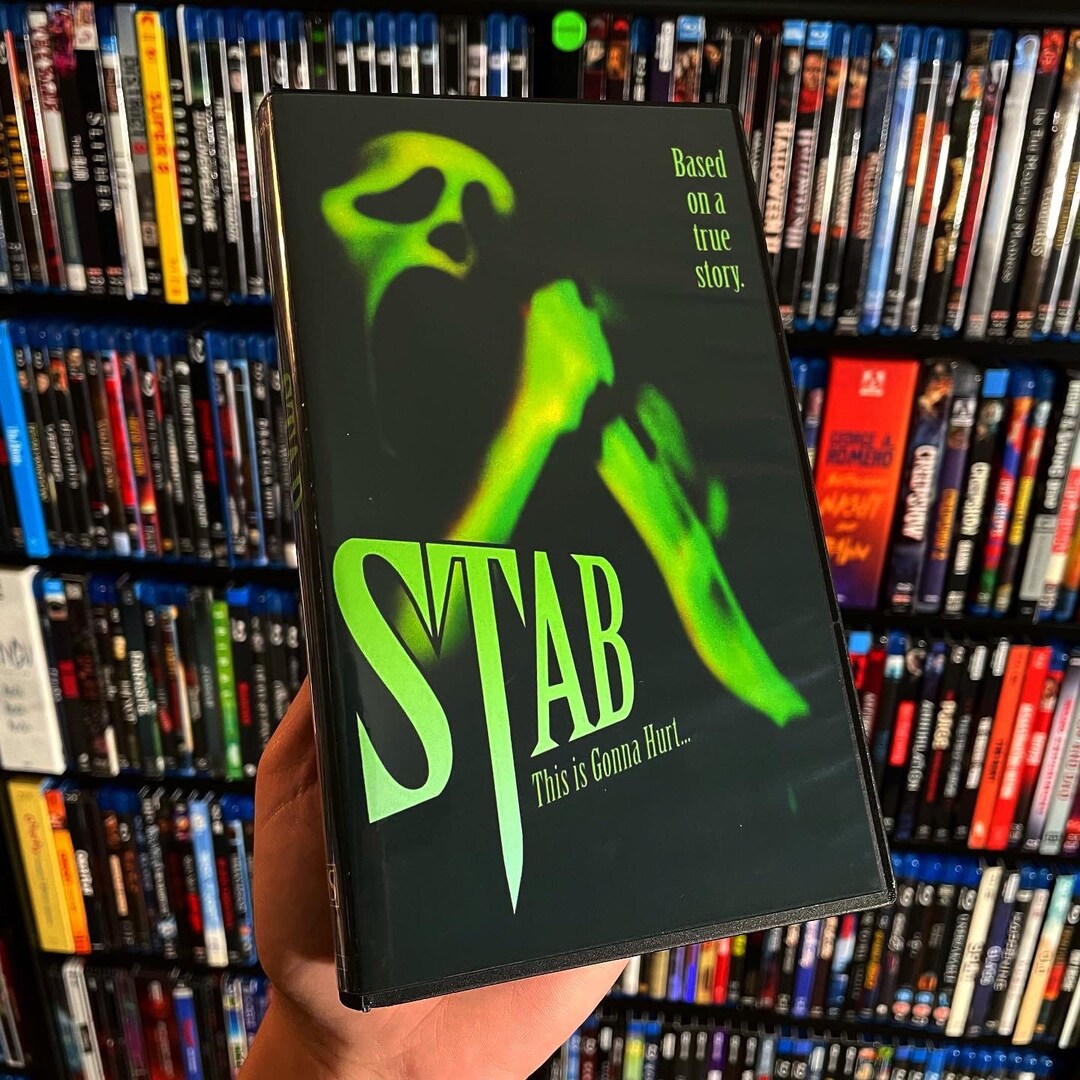 Scream Display Case Stab Scream VHS Display Case NO TAPE - Etsy Australia