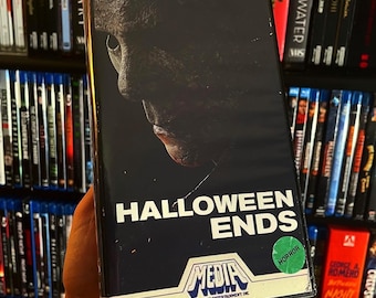 Halloween Ends (2022) Custom VHS Display Case (NO TAPE)