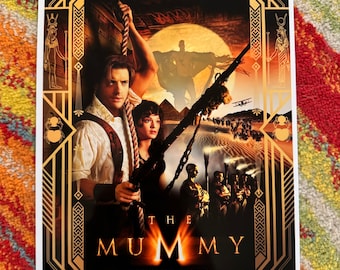 The Mummy (1999) 25th Anniversary Movie Poster 11x17 Art Print