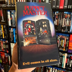 Estuche de exhibición/reemplazo de Puppet Master (1989) personalizado (SIN CINTA)