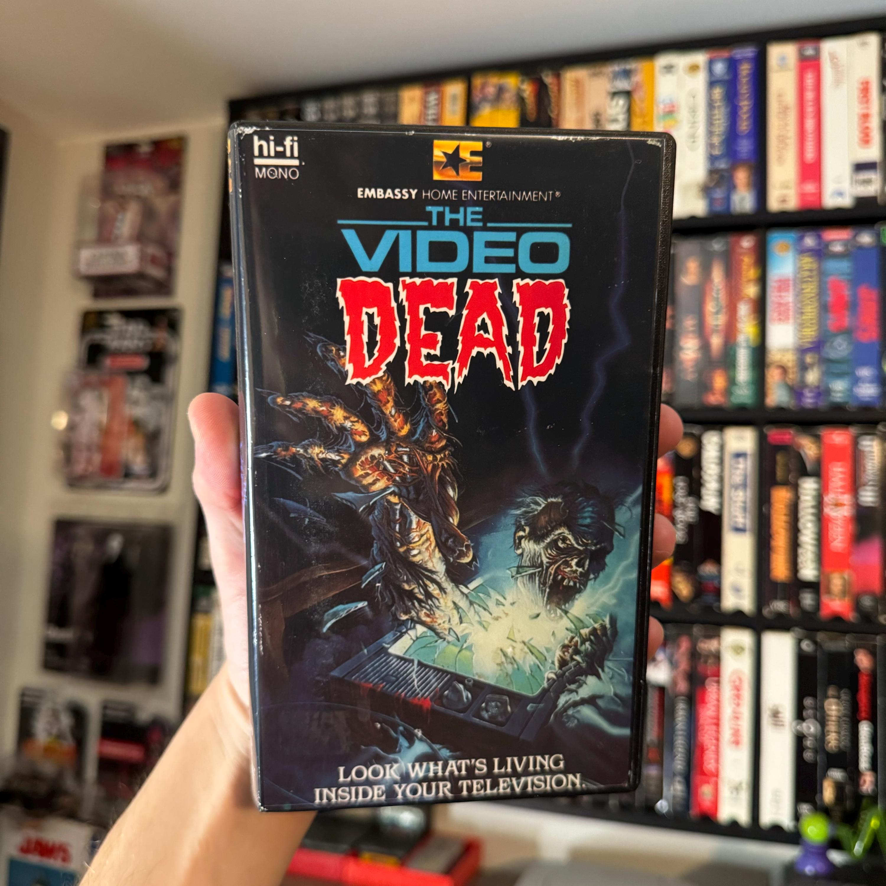 The Video Dead (1987) VHS Display/replacement Case (NO TAPE