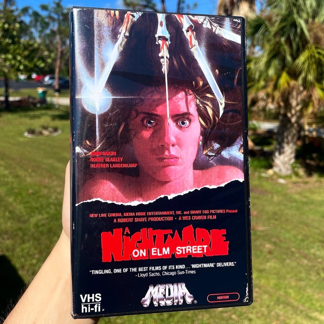 A Nightmare on Elm Street (1984) Custom VHS Display
